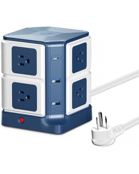 BESTEK 8-Outlet with USB
