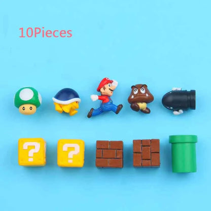 3D Super Mario Wall Magnet Toy and Decoration