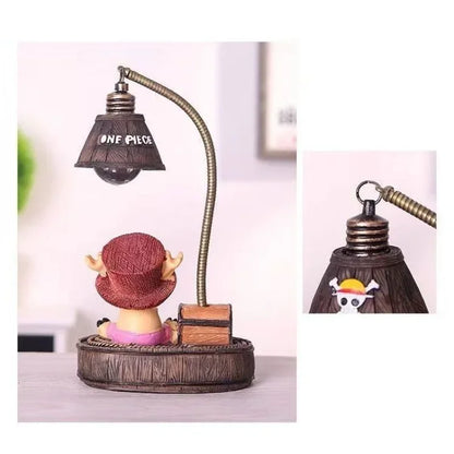 One Piece Luffy High-Value Animation Peripheral Cartoon Cute Desktop Night Light Decoration Learning Office Unisex Birthday Gift