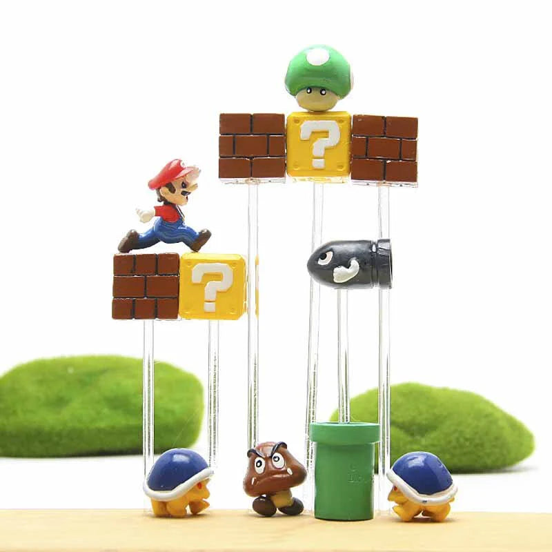 3D Super Mario Wall Magnet Toy and Decoration